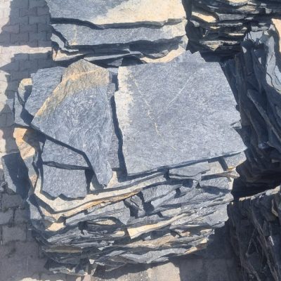 SİYAH KAYRAK TAŞI DUVAR KAPLAMASI